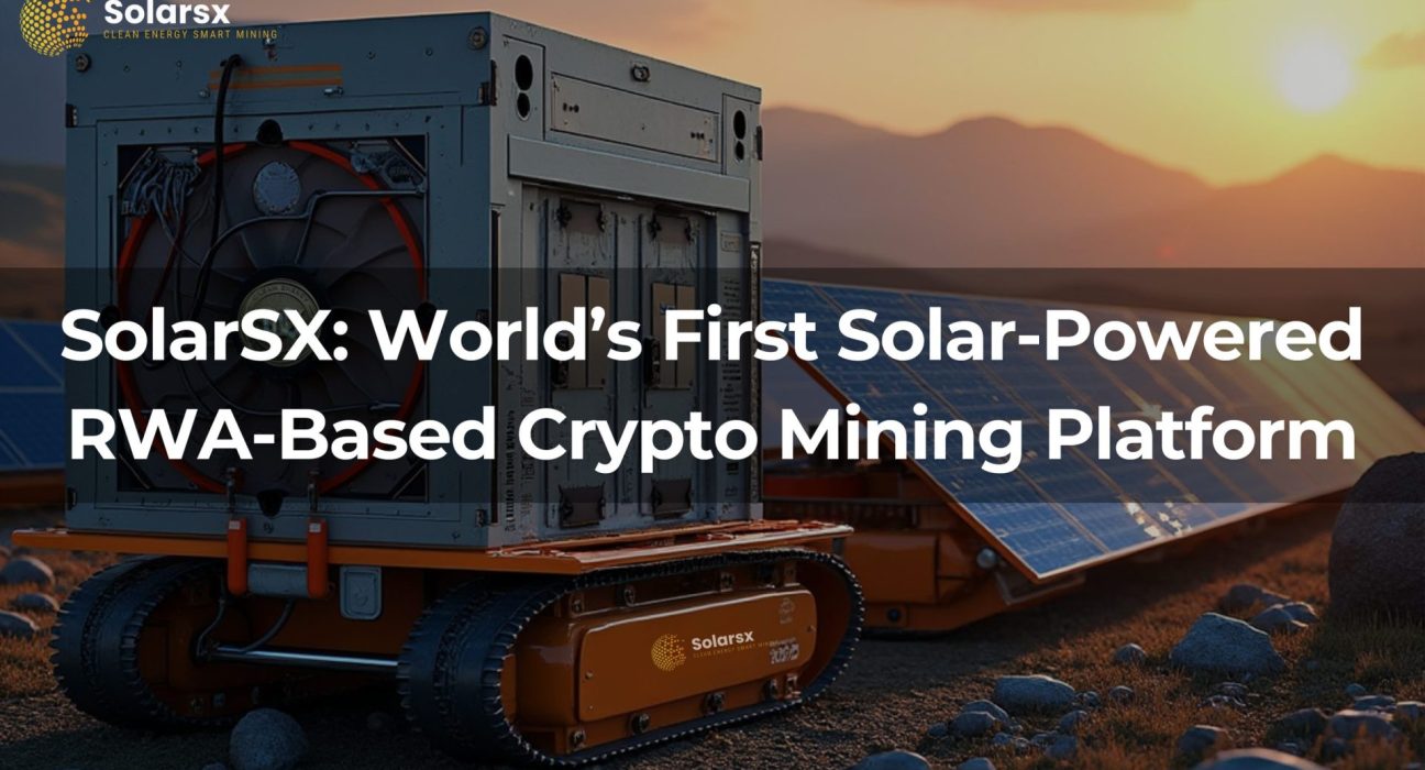 SolarSX: World’s First Solar-Powered RWA-Based Crypto Mining Platform